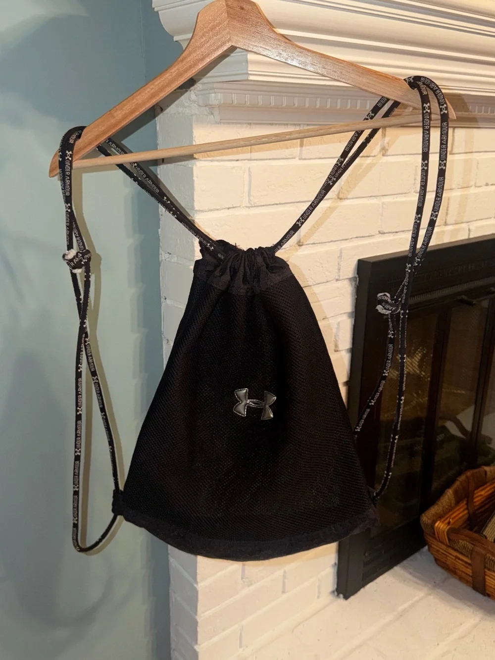 Under Armour Black Drawstring Backpack 
